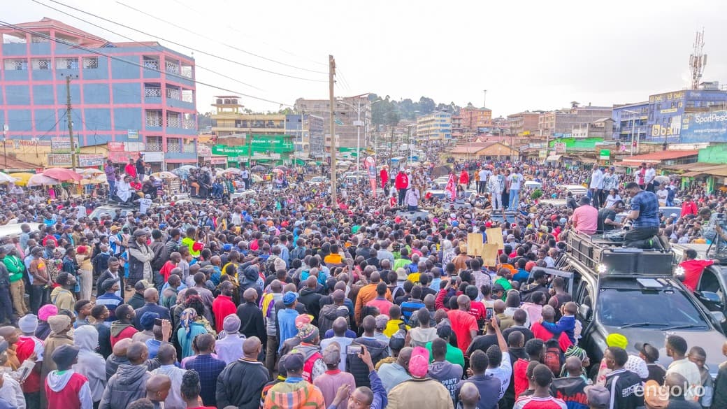 Kisii County Linda Mwananchi rally